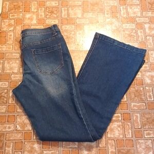 Venus flare legs jeans size 10 tall stretch